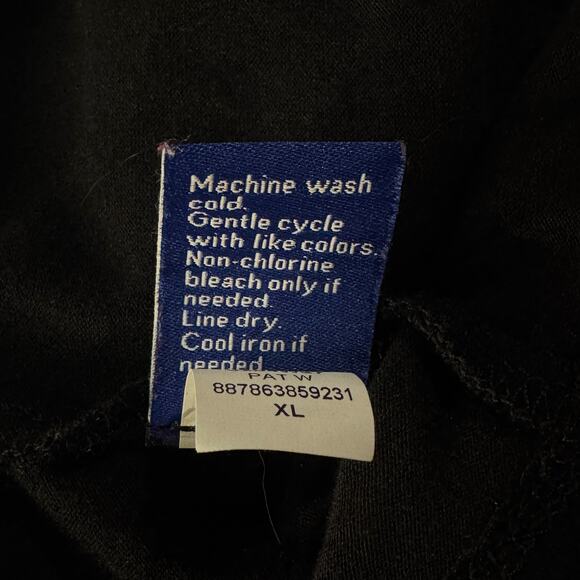 APT 9 X-Large Top Floral 3/4 Sleeve V-Neck Asymmetrical Hem Stretch Lined Multi - Picture 10 of 10